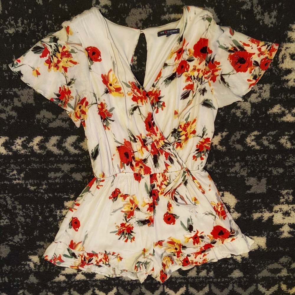 Floral Romper